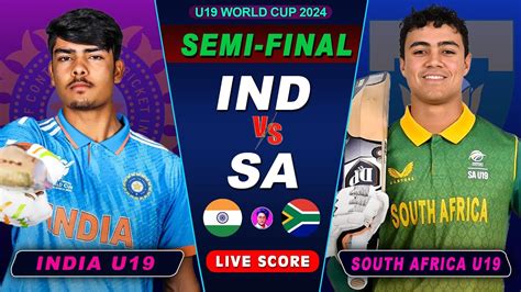 India U19 vs South Africa U19, Semi.